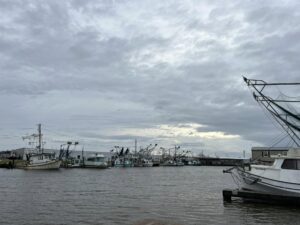 Boats on Louisiana waterway